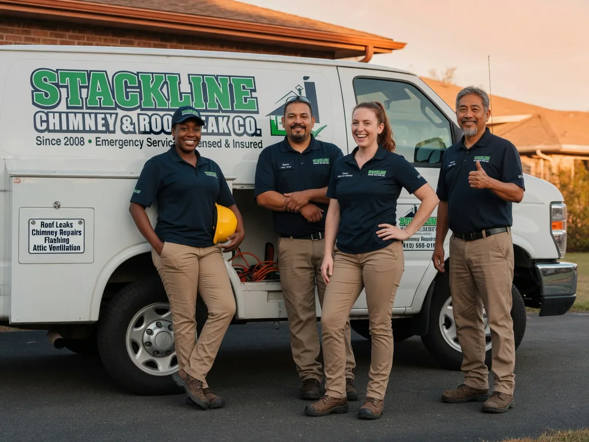Chimney flashing repair company in Max, NE